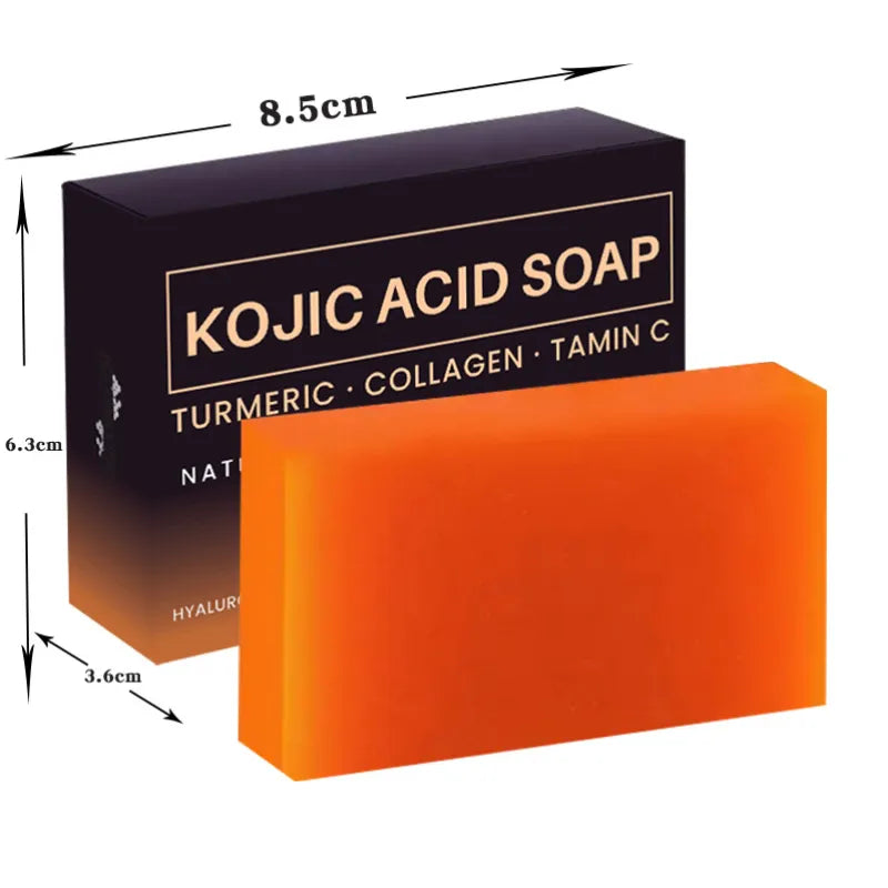 Natural Turmeric & Kojic Acid Brightening Soap /