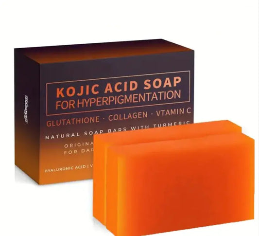 Natural Turmeric & Kojic Acid Brightening Soap /