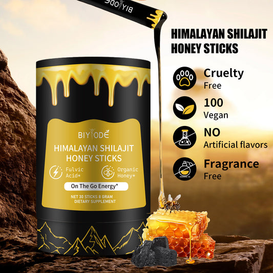 Natural Shilajit Honey Sticks